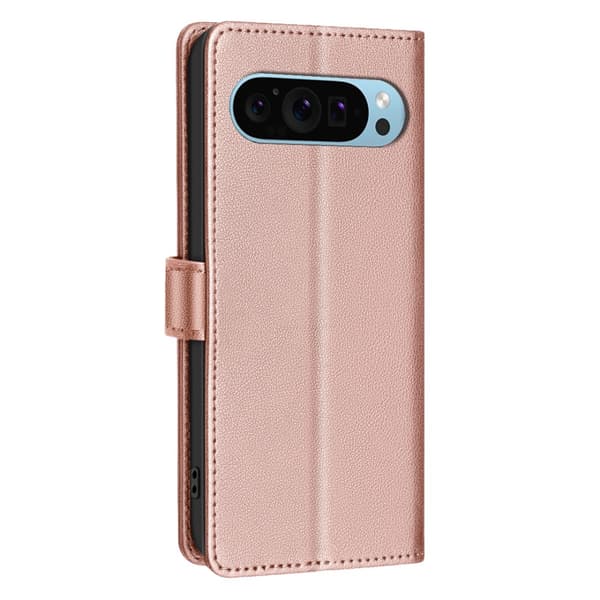 BINFEN COLOR Google Pixel 9/9 Pro Litchi Flip Cover