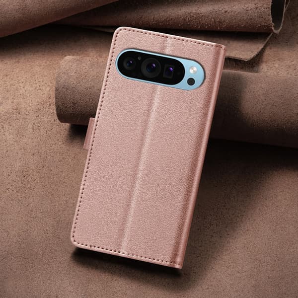 BINFEN COLOR Google Pixel 9/9 Pro Litchi Flip Cover