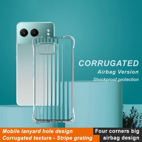 IMAK OnePlus Nord 4 Airbag Corners Corrugated Skal