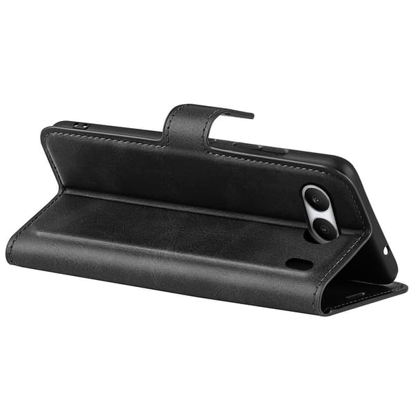 SKALO OnePlus Nord 4 Flip Cover m. pung i PU-læder - Sort