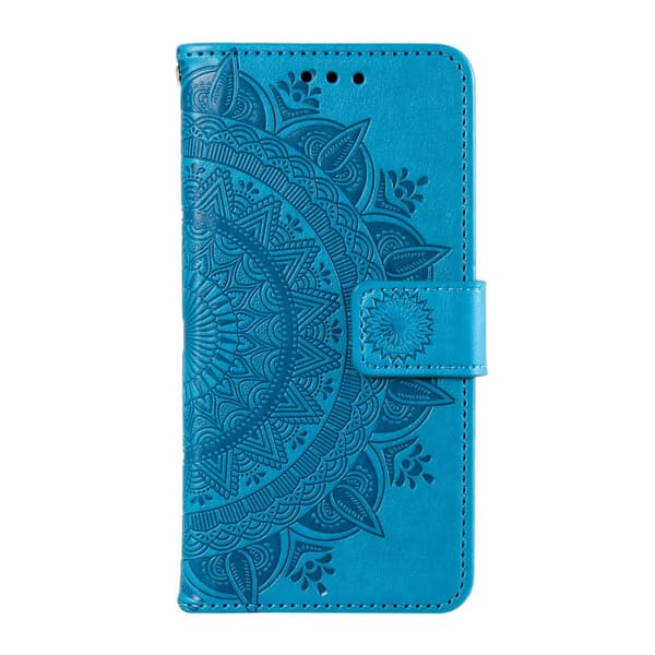 SKALO Google Pixel 9/9 Pro Mandala lompakkokotelo - Sininen