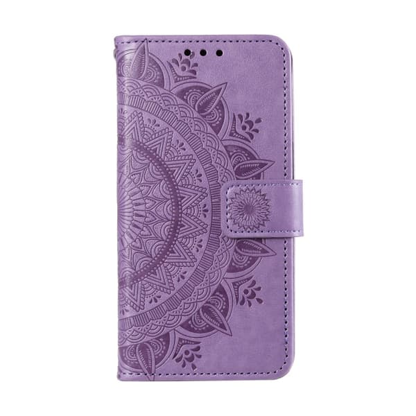 SKALO Google Pixel 9/9 Pro Mandala Flip Cover - Lilla