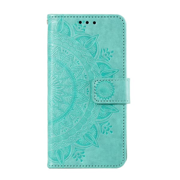 SKALO Google Pixel 9/9 Pro Mandala Flip Cover - Turkis