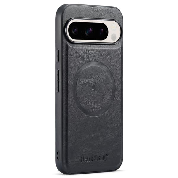 FIERRE SHANN Google Pixel 9/9 Pro 025-series Skal+Plånbok - Svart