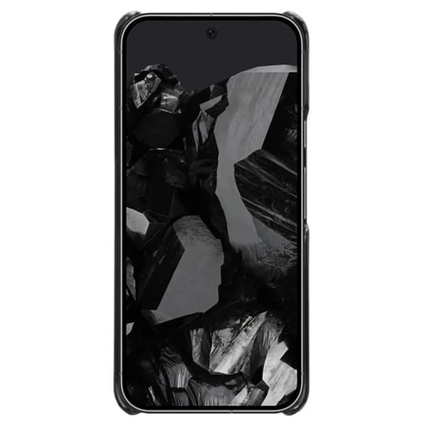 SKALO Google Pixel 9 Pro XL PU Läder Skal med Korthållare/Plånbok - Svart