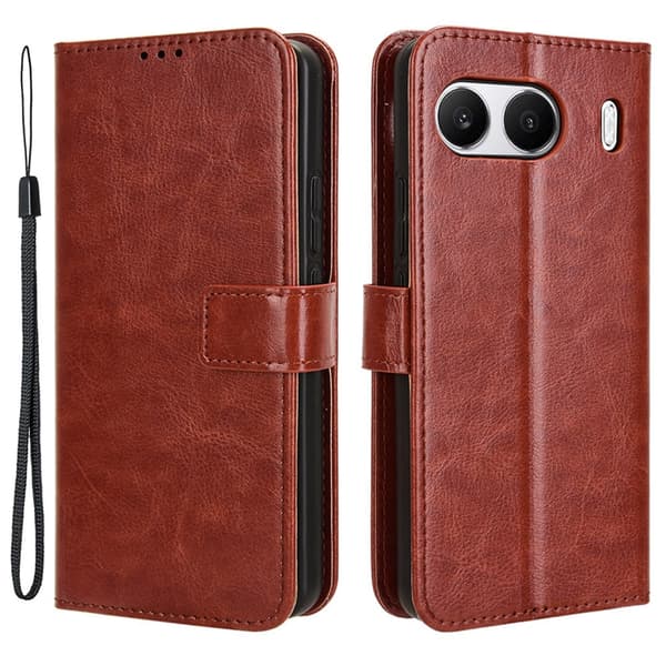 SKALO OnePlus Nord 4 PU-Läder Plånboksfodral