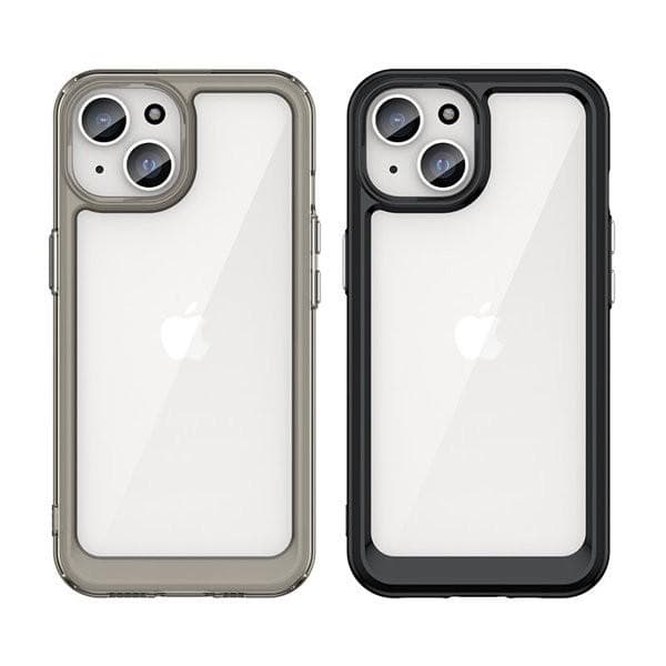 Outer Space Case Skal med Ram iPhone 12 Pro - Ljusblå