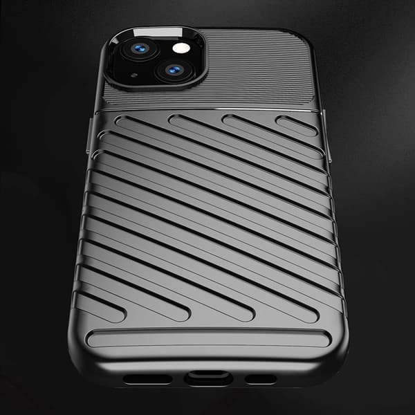 Thunder Case Pansarskal iPhone 13 - Blå