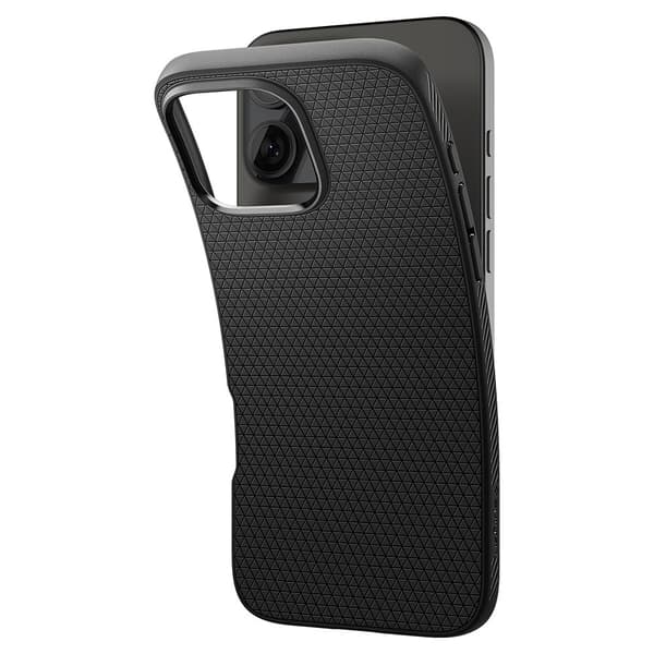 Spigen iPhone 16 Pro Max Cover Liquid Air Matte Black