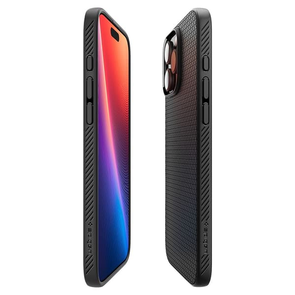 Spigen iPhone 16 Pro Max Cover Liquid Air Matte Black