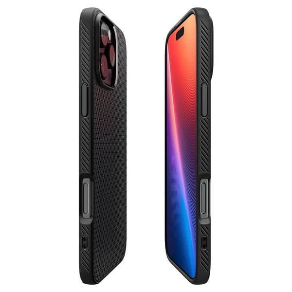 Spigen iPhone 16 Pro Max Cover Liquid Air Matte Black