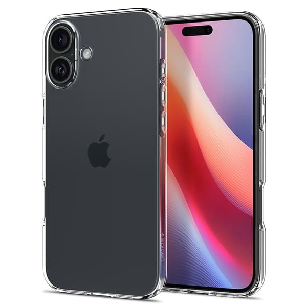 Spigen iPhone 16 Plus Kuori Liquid Crystal Crystal Clear