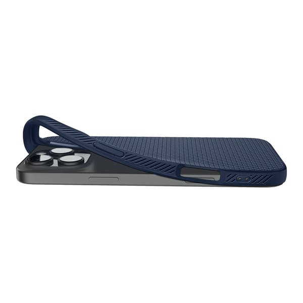 Spigen iPhone 16 Pro Cover Liquid Air Navy Blue
