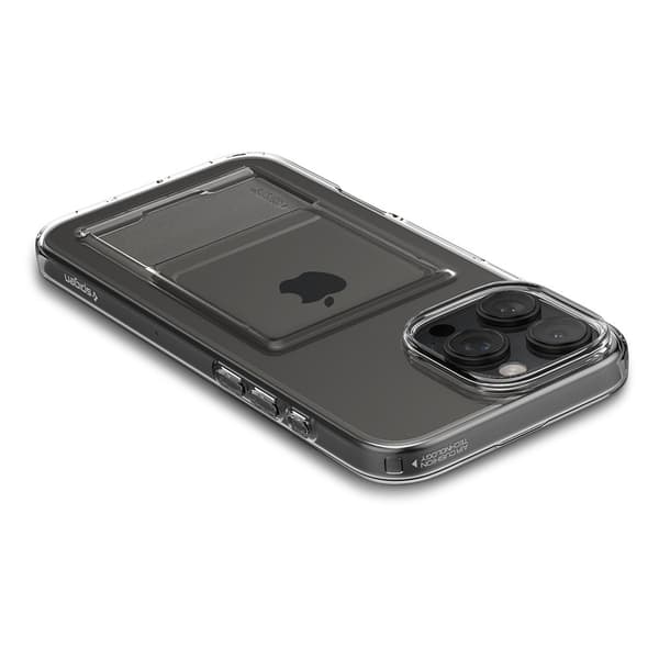 Spigen iPhone 16 Pro Kuori Crystal Slot Crystal Clear