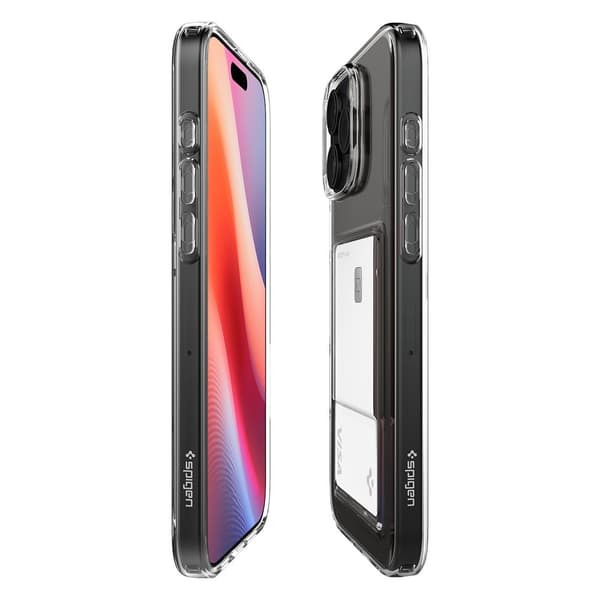 Spigen iPhone 16 Pro Kuori Crystal Slot Crystal Clear