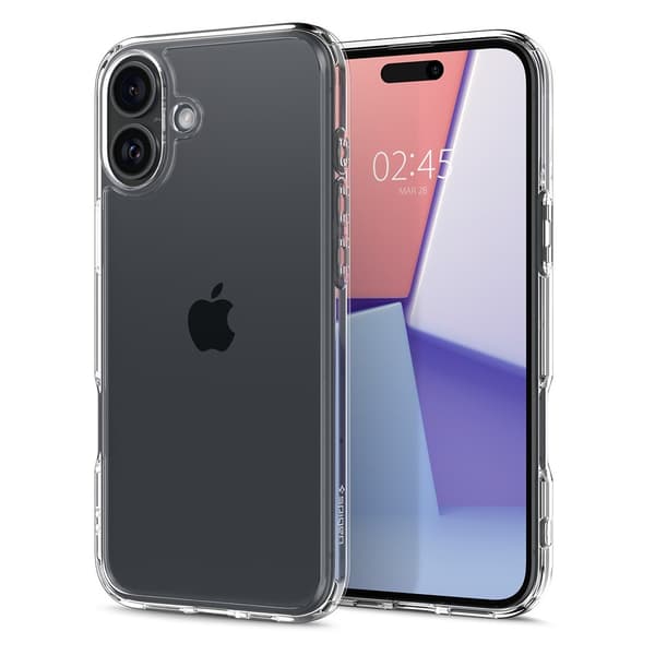 Spigen iPhone 16 Cover Ultra Hybrid Crystal Clear