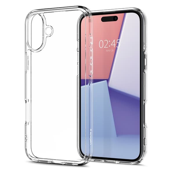 Spigen iPhone 16 Cover Ultra Hybrid Crystal Clear