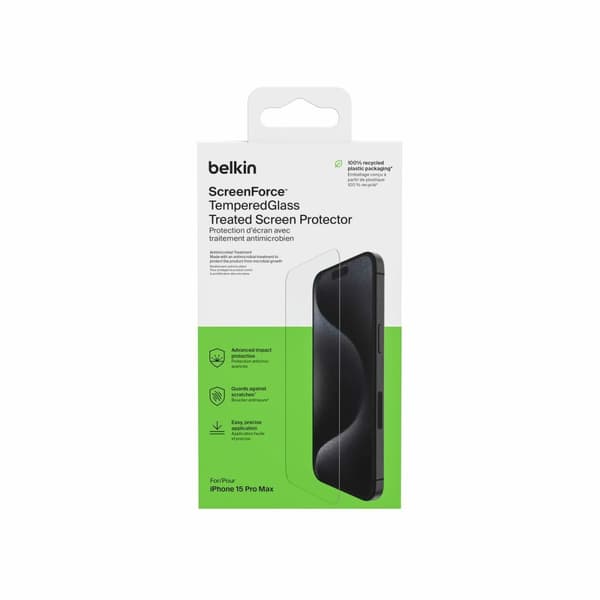 Tabletin näytönsuoja iPhone 15 Pro Max Belkin OVA138ZZ