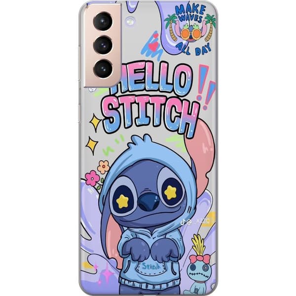 Samsung Galaxy S21 Genomskinligt Skal Stitch