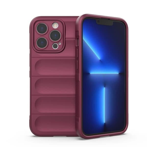Magic Shield Case Skal iPhone 12 Pro - Vinröd