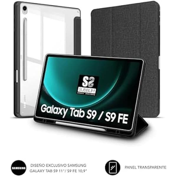 Genomskinligt Shock-fodral Samsung S9 11″/S9 FE 10,9” Tablet-fodral