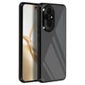 Miniatyrbild 1 av 4: Fodral till Honor 200 Pro Transparent Back Black Chrome Effect Contour
