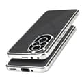 Miniatyrbild 2 av 4: Fodral till Honor 200 Pro Transparent Back Contour Chrome Effect Silver