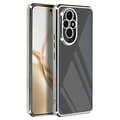Miniatyrbild 1 av 4: Fodral till Honor 200 Pro Transparent Back Contour Chrome Effect Silver