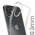 Miniatyrbild 3 av 4: AVIZAR Skyddsfodral för iPhone 16 Plus - Ultratunt 0,3 mm - Antifuktighet - Genomskinlig