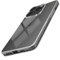 Miniatyrbild 2 av 4: Silikonfodral för iPhone 16 Pro Ultratunt 0,3 mm Anti-fukt Transparent