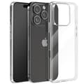 Miniatyrbild 1 av 4: Silikonfodral för iPhone 16 Pro Ultratunt 0,3 mm Anti-fukt Transparent
