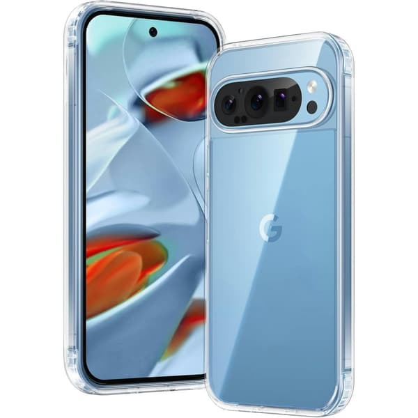 Google Pixel 9 Pro - Gjennomsiktig TPU-deksel