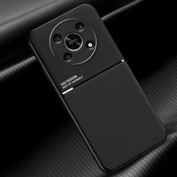Leather Matte Shockproof Phone Case Cover For Honor 200 Pro Red