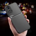 Miniatyrbild 2 av 9: Leather Matte Shockproof Phone Case Cover For Honor 200 Pro Red