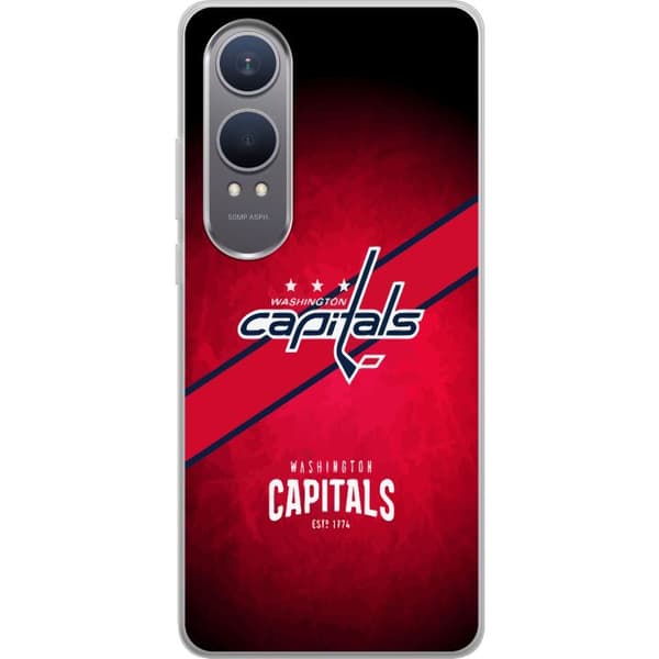 OnePlus Nord CE4 Lite Läpinäkyvä kuori Washington Capitals (NHL)