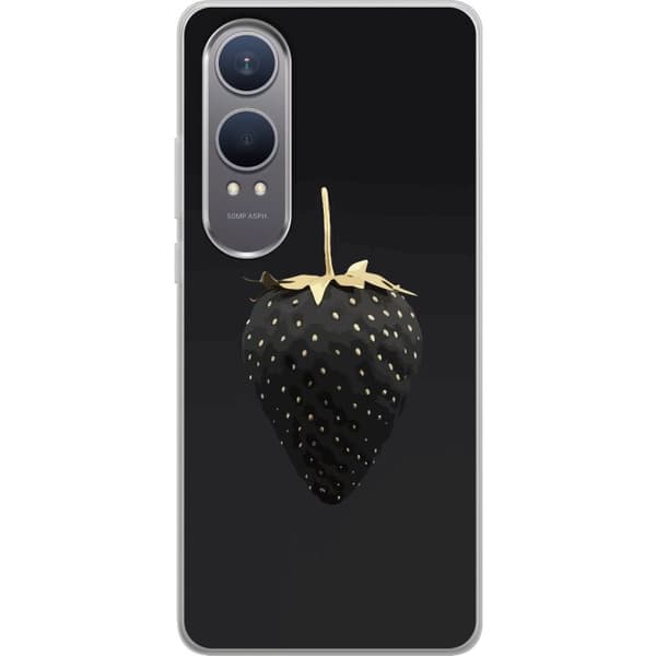 OnePlus Nord CE4 Lite Läpinäkyvä kuori Ylellinen Mansikka