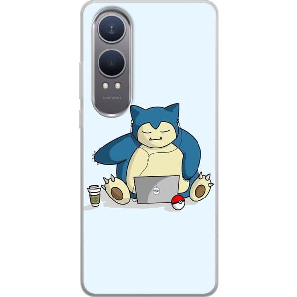 OnePlus Nord CE4 Lite Läpinäkyvä kuori Pokemon Rauhallinen