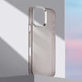 Miniatyrbild 3 av 4: Fodral till iPhone 16 - AVIZAR - Mjuk - Smoke Finish - Black Metallic Camera Contour