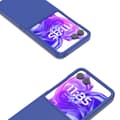 Miniatyrbild 2 av 5: Motorola Razr 50 Ultra 5G 5G Mobilskal Skin Touch Blå