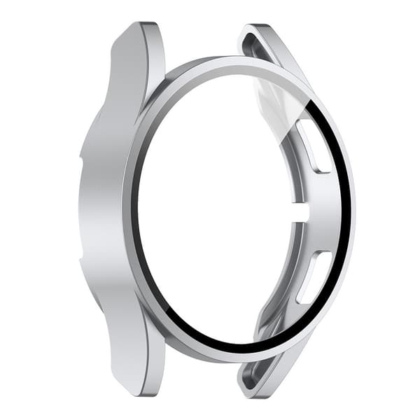Galaxy Watch FE/4 40 mm Skal Med Skärmskydd Mörk Silver