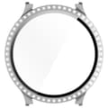 Miniatyrbild 6 av 6: Galaxy Watch 7 44 mm Skal Med Skärmskydd Strass Silver