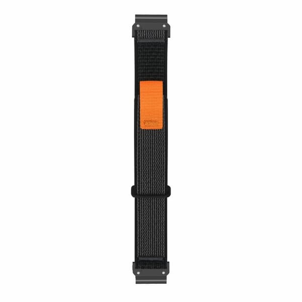 Klockarmband 26 mm Nylon Loop Svart
