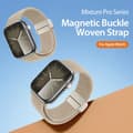Miniatyrbild 4 av 6: DUX DUCIS Apple Watch 38/40/41 Armband Flätat Beige