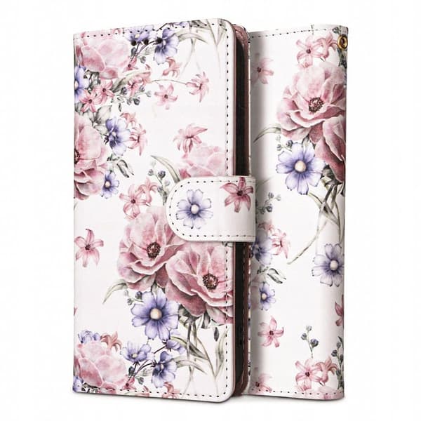 Tech-Protect Galaxy A55 5G Fodral Läder Blossom Flower