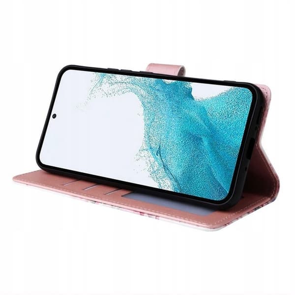 Tech-Protect Galaxy A55 5G Fodral Läder Blossom Flower