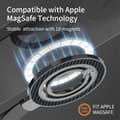 Miniatyrbild 3 av 6: MagSafe Magnetisk Ring Hållare/Stativ Vit