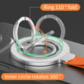 Miniatyrbild 5 av 6: MagSafe Magnetisk Ring Hållare/Stativ Vit