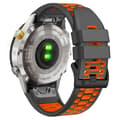Miniatyrbild 1 av 5: Klockarmband 26 mm Dual-Color Robust Grå/Orange