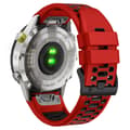 Miniatyrbild 1 av 5: Klockarmband 26 mm Dual-Color Robust Röd/Svart