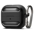 Miniatyrbild 1 av 6: Spigen Samsung Galaxy Buds 3 / 3 Pro Skal Rugged Armor Matt Svart